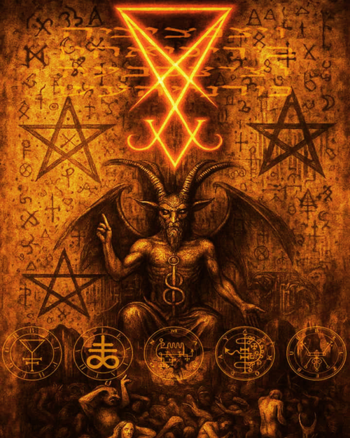 Infernal Triumvirate Pact with Lucifer and a High Rank Demon